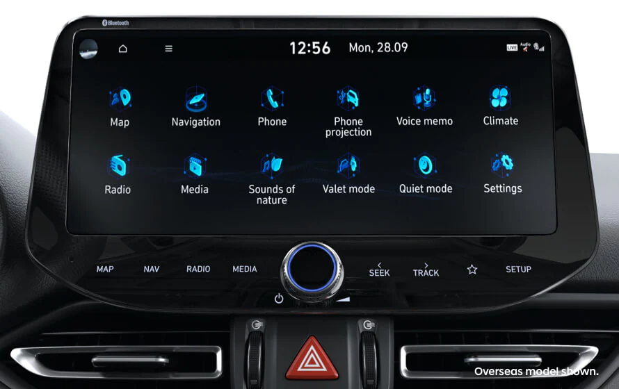 10.25” multimedia touchscreen display with Apple CarPlay[TM][P1] & Android[TM][P2] Auto.
