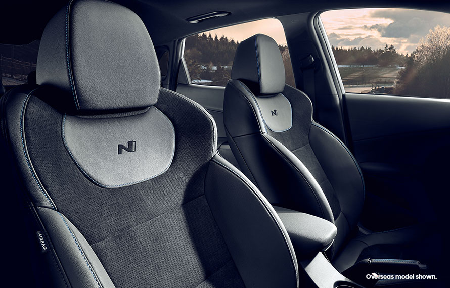 N-exclusive interior styling.