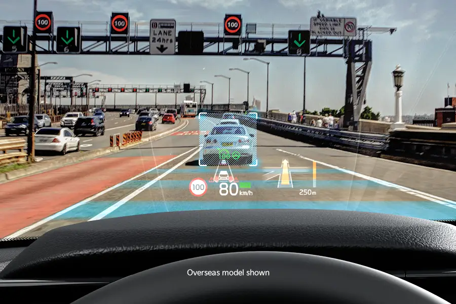 8" Colour Head Up Display