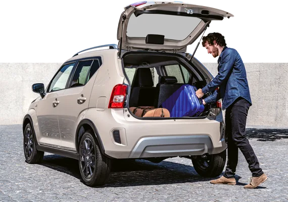 CARGO CAPACITY Luggage space with flexibility