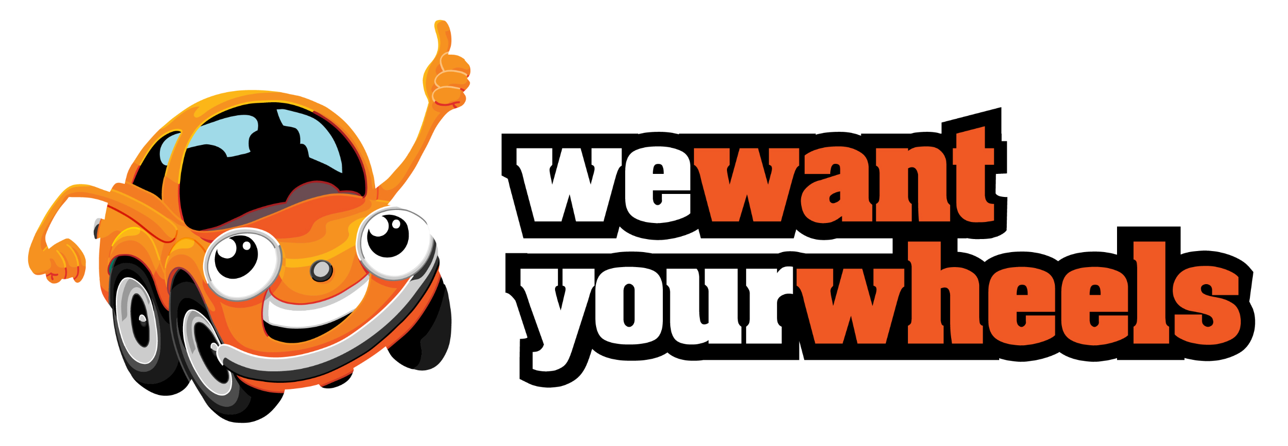 We Want Your Wheels logo